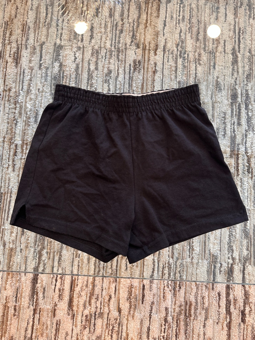 Soffe Black Shorts Size L (12-14)